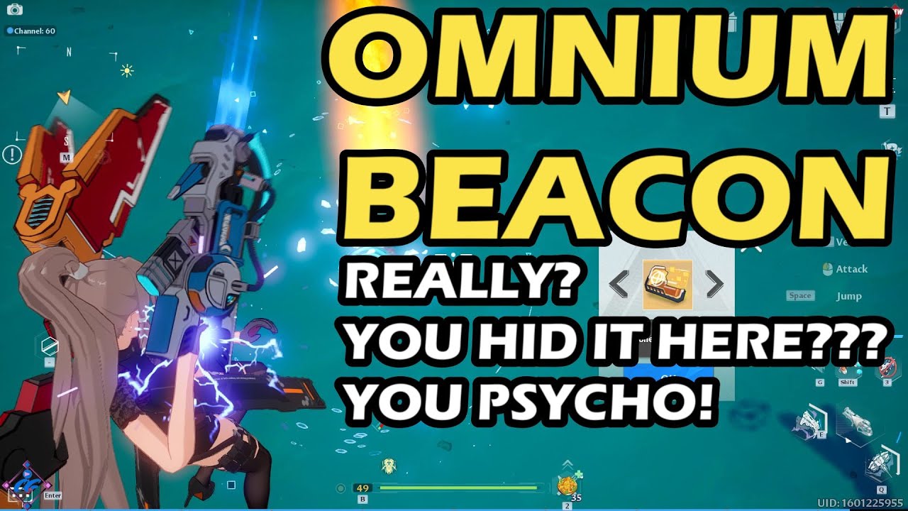 This Omnium Beacon Hider is a Psycho - Tower of Fantasy