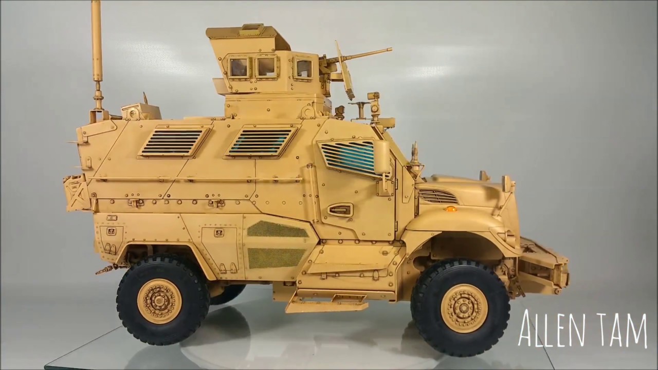 Toys and Models quick look # 46: Trumpeter US MaxxPro MRAP