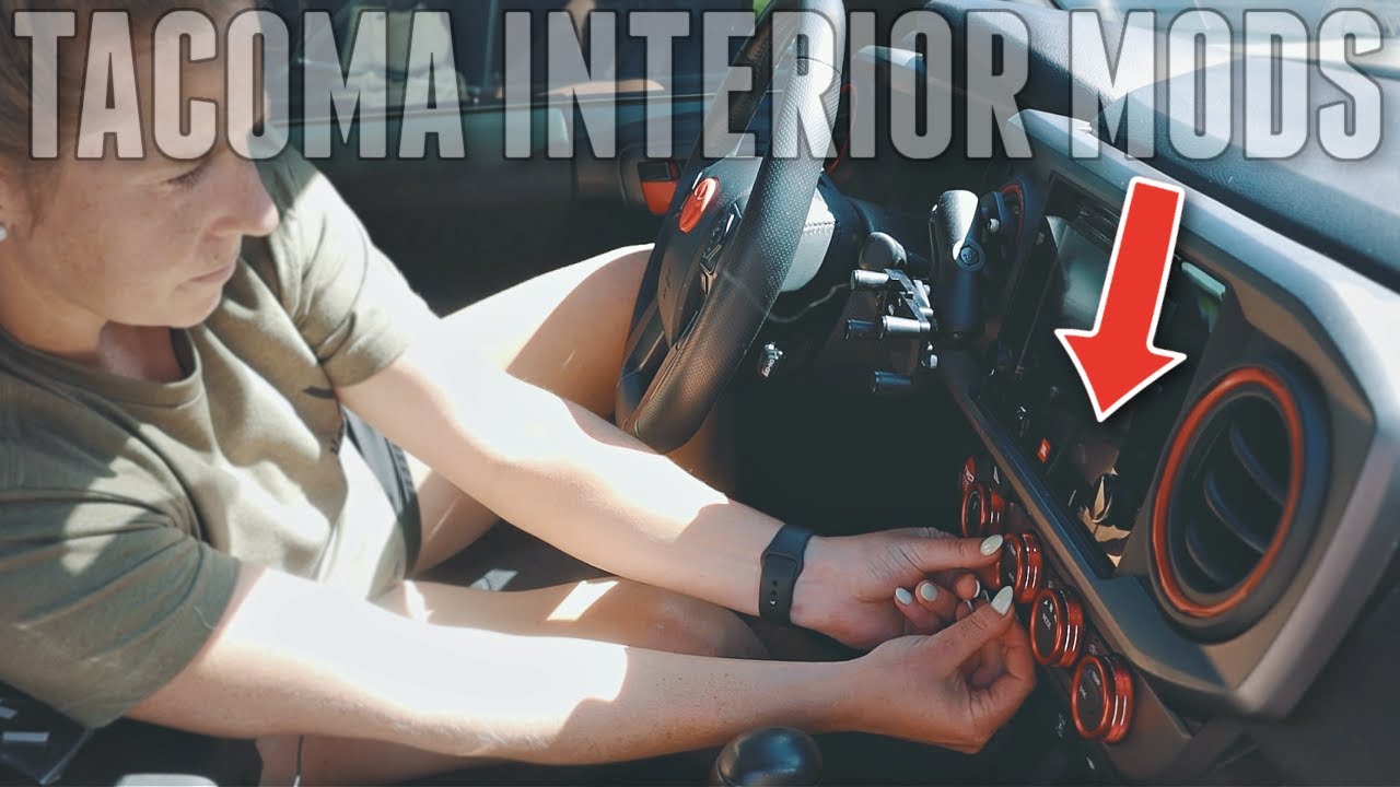Tacoma Interior Knob and Vent Ring Covers | YotaVerse