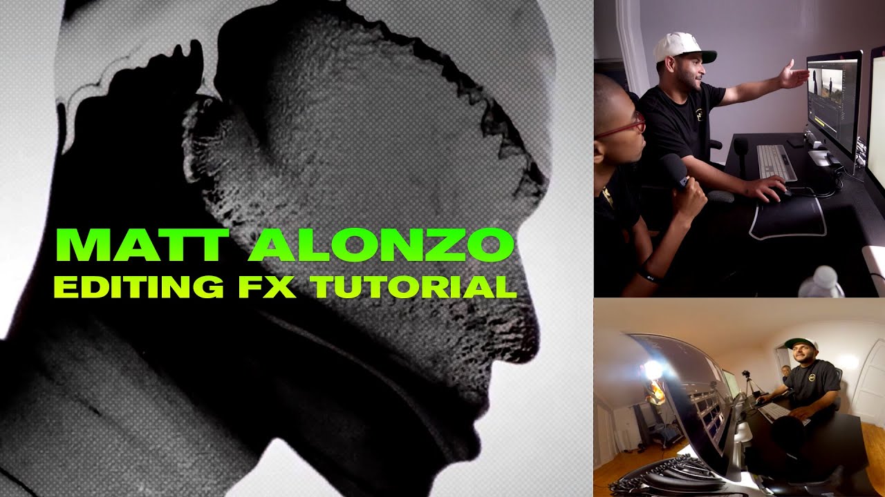 Matt Alonzo Double Exposure Effect Premiere Pro Tutorial