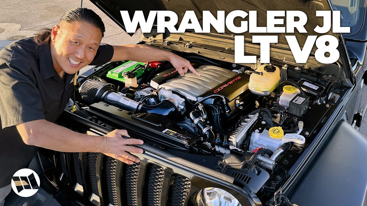 БОЛЬШАЯ мощность V8 для Jeep Wrangler JL или JT Gladiator, а НЕ от HEMI