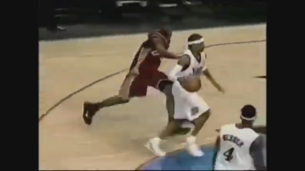 Allen Iverson 37 Points 12 Ast 3 Stl Vs. Cavaliers, 2005-06.