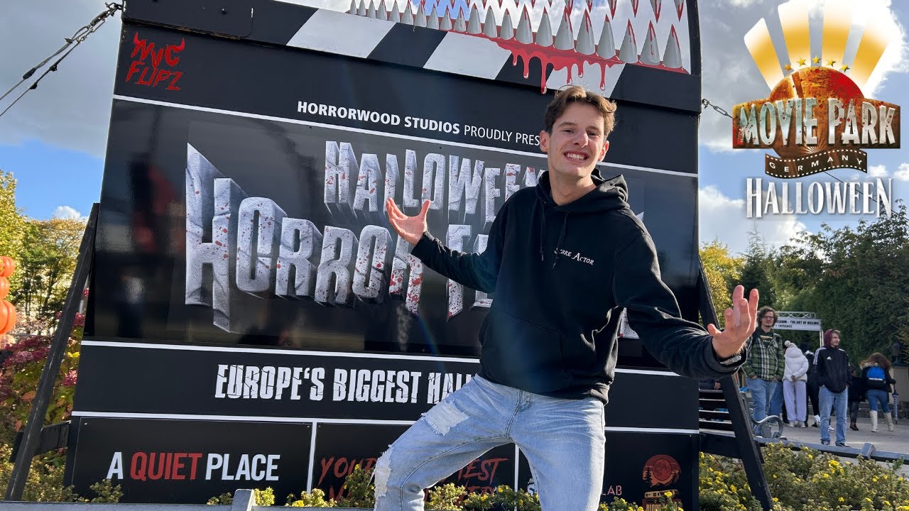 ENGSTE HALLOWEEN VAN EUROPA!? | Movie Park Halloween Horror Festival