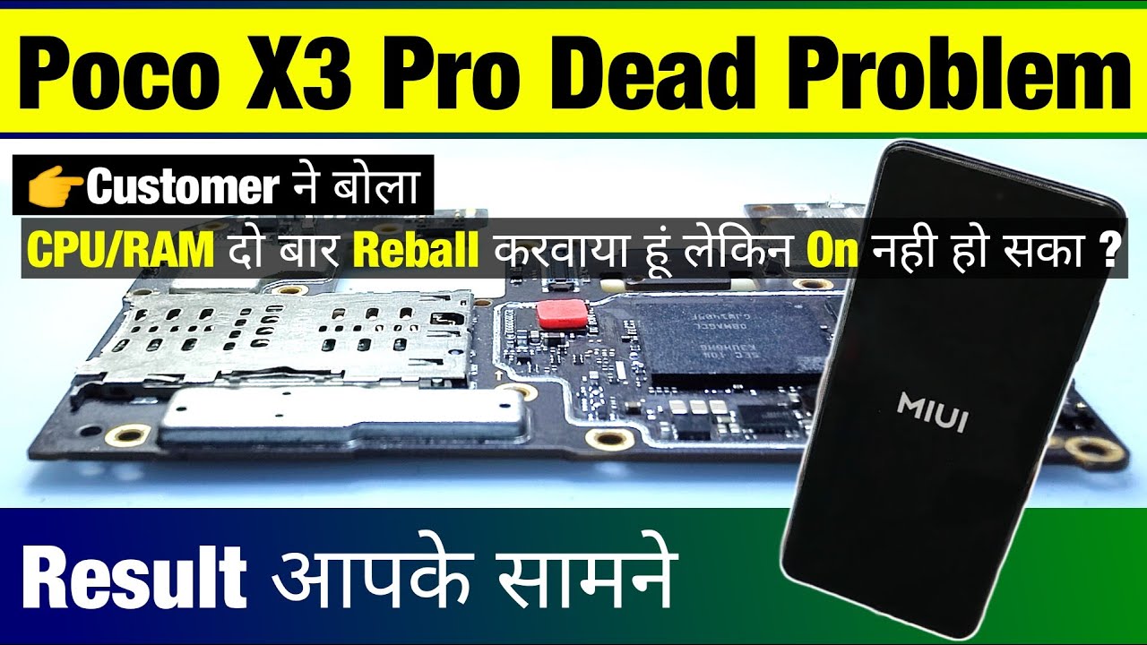 Poco X3 Pro Not Turning On | Returned Handset🔥 How to Fix Dead Poco X3 Pro | X3 Pro dead solution