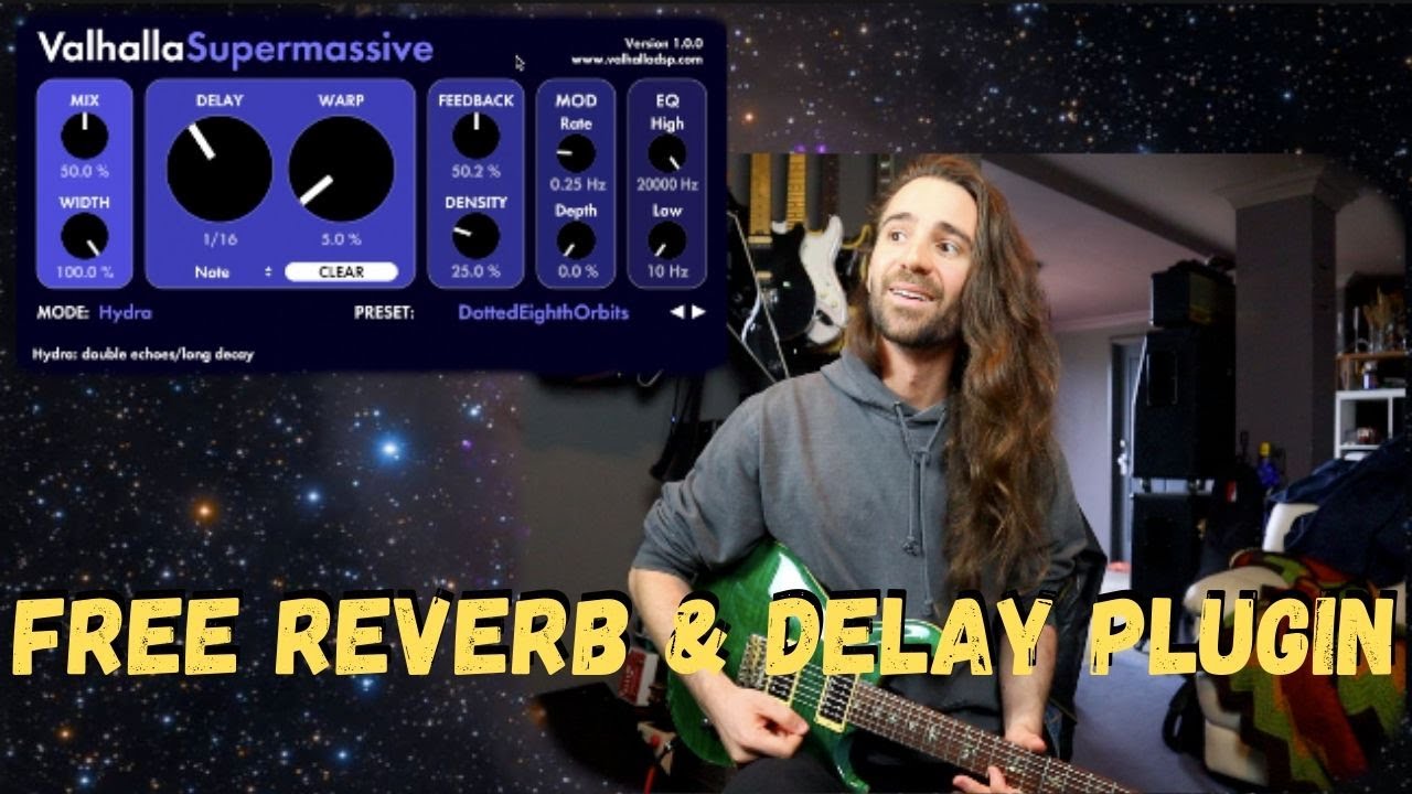 Valhalla Supermassive - 5 Killer Tones - (FREE Plugin)