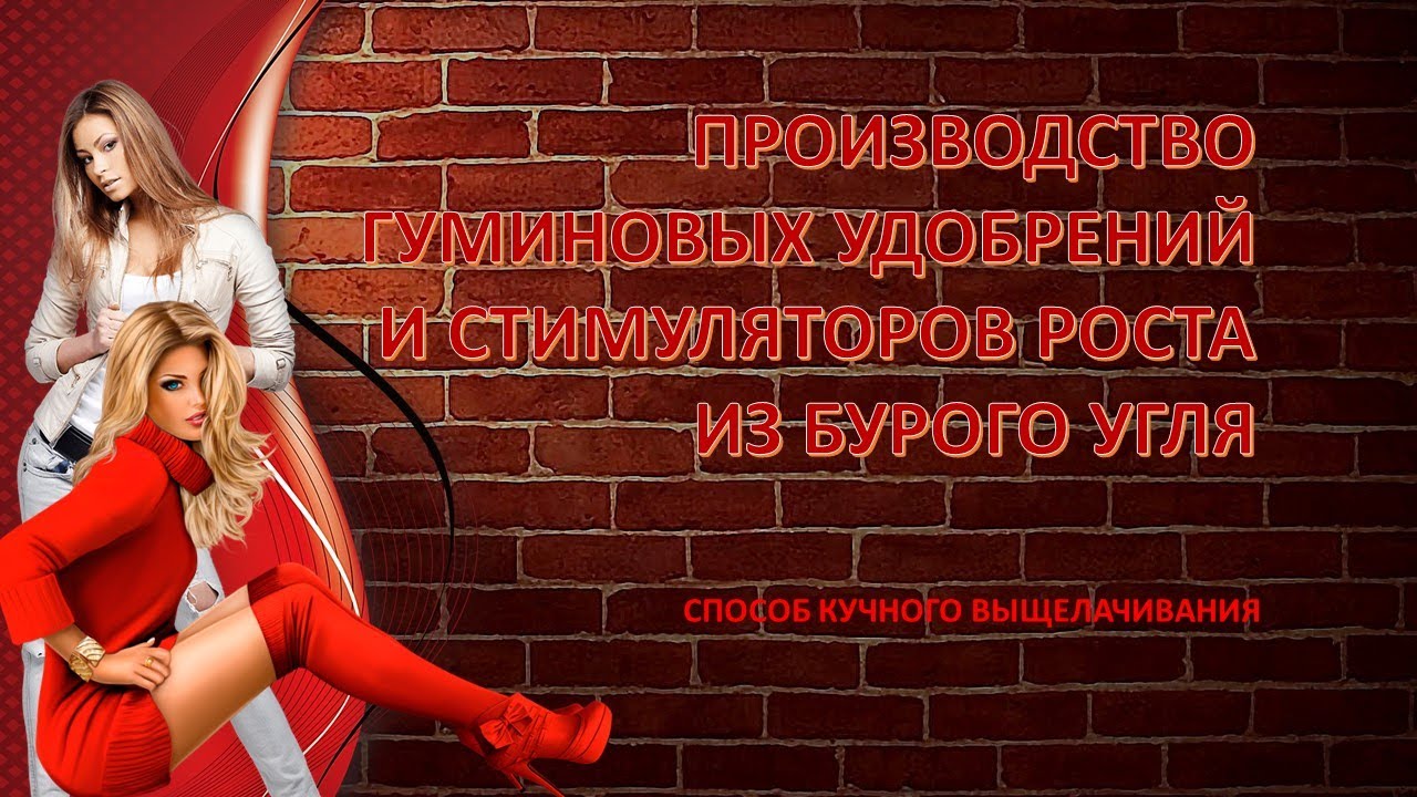 Кучное выщелачивание гуматов и производство удобрений из бурого угля