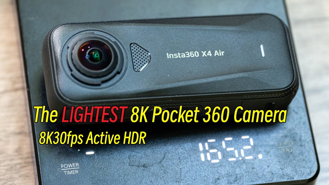 8K HDR 360 камера весом ВСЕГО 165 грамм, обзор Insta360 X4 Air