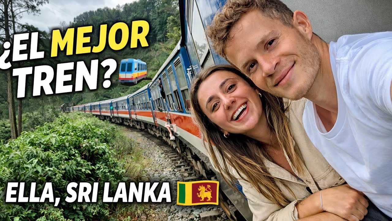 El tren MÁS BONITO del mundo 🇱🇰 | Ella, Sri Lanka (Vlog 6) 