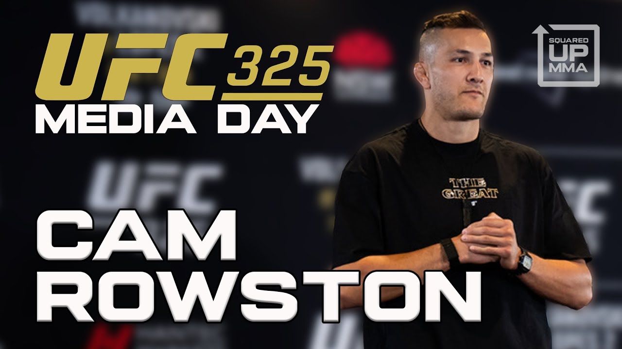 Cam Rowston | UFC 325 Media Day