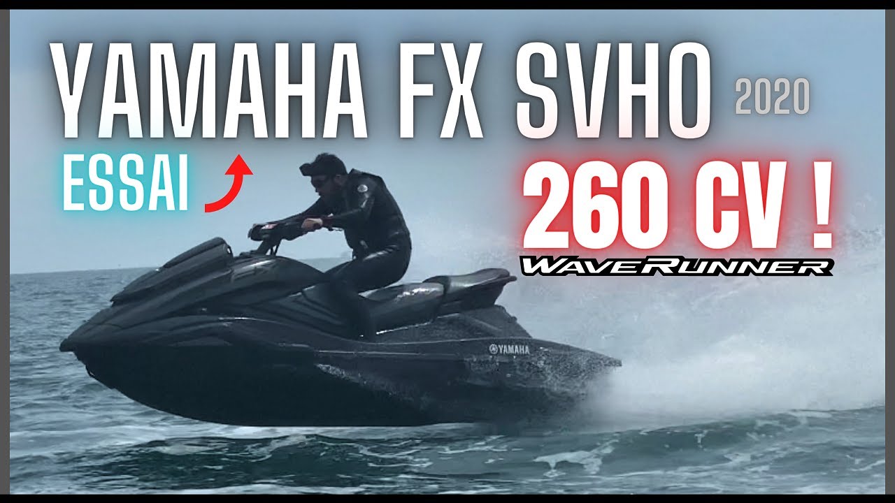 JET-SKI TEST YAMAHA FX SVHO FULL BLACK