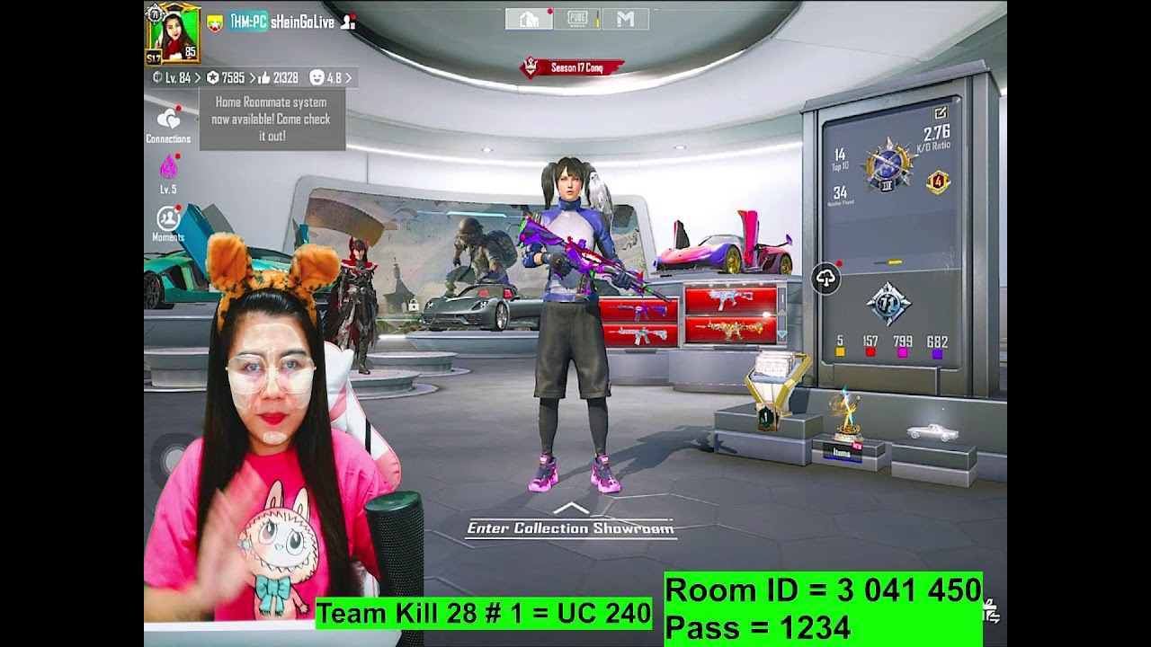 ကဲ ဒီည စနေ “PUBG Update 4.3မှာRoom Challengeမှာ Room Godဆရာရီးတွေကို ရှိုးးမယ်..