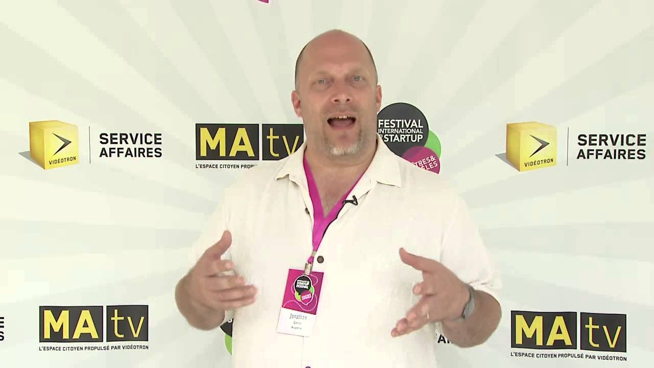 Startup festival Montreal | Le Pitch de JONATHAN GINTER