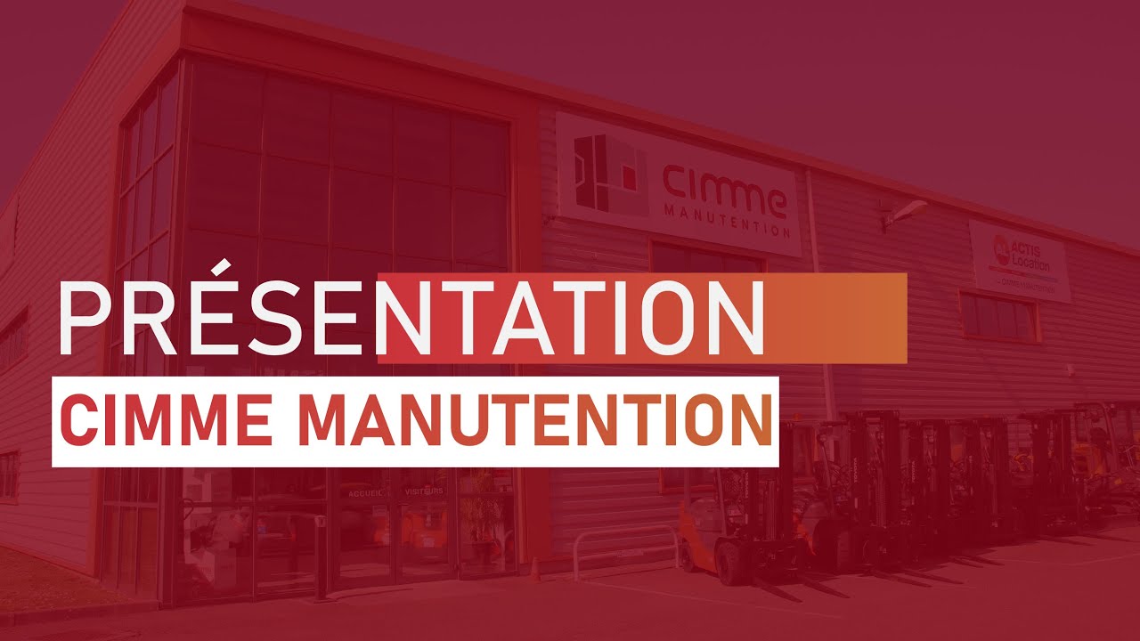 CIMME Manutention - Votre expert Matériels & Services