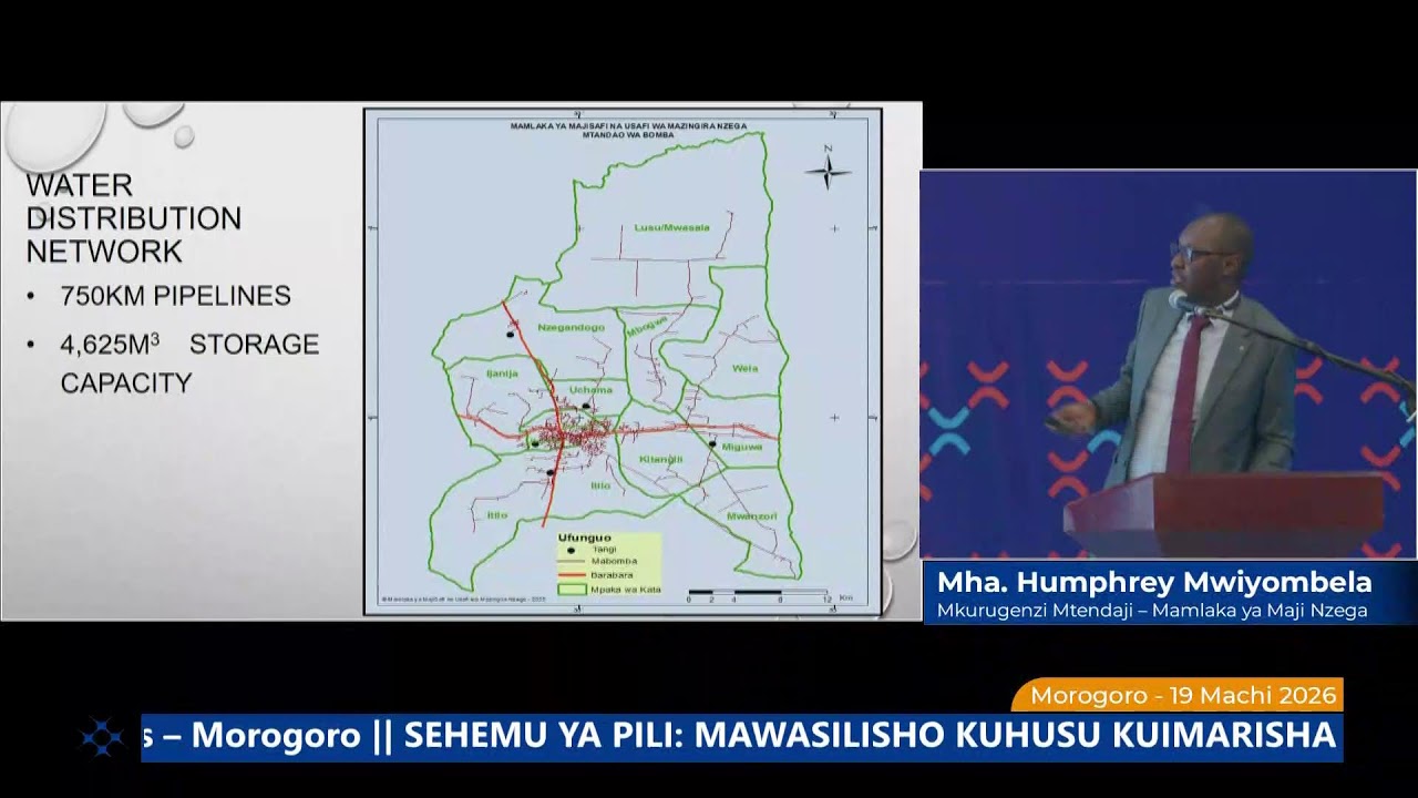 KONGAMANO LA MAJI KUELEKEA UZINDUZI WA TAARIFA YA UTENDAJI WA MAMLAKA ZA MAJI KWA MWAKA 2024/25