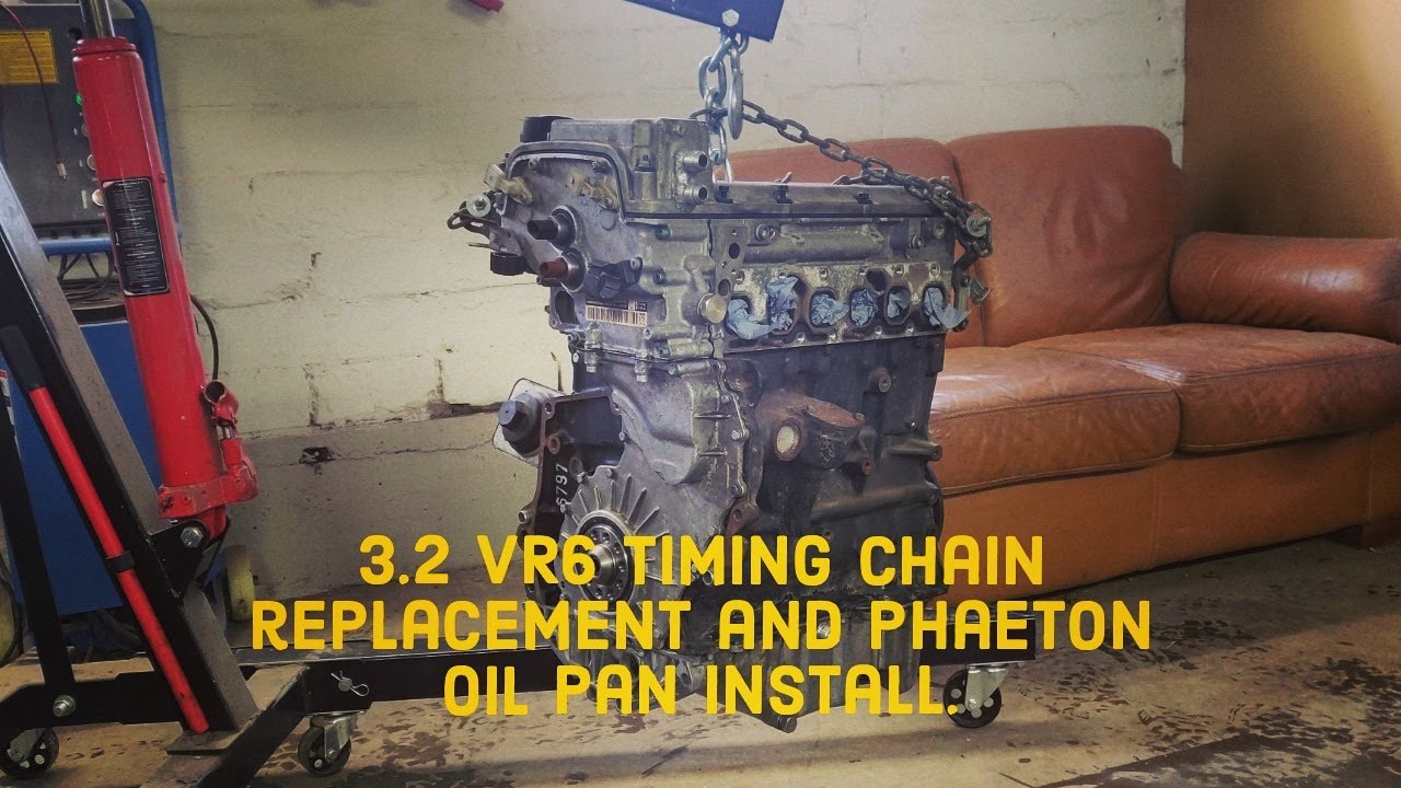 Audi TT 3.2 VR6 timing chain replacement.