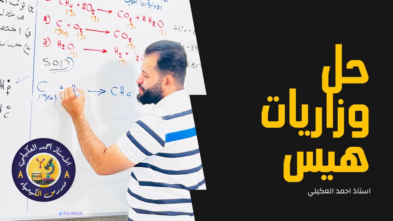 حل مسائل قانون هيس الاستاذ احمد العكيلي