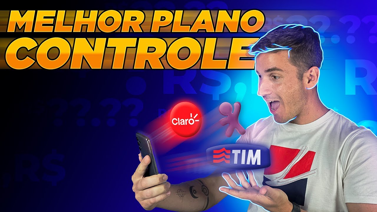 Qual MELHOR PLANO de CELULAR CONTROLE em 2025? TIM x CLARO x VIVO