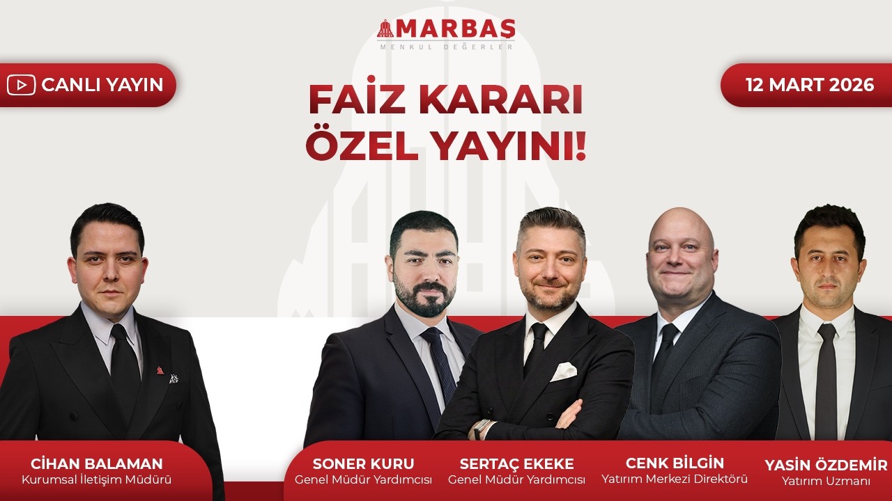 FAİZ KARARI AÇIKLANIYOR! I ÖZEL YAYIN