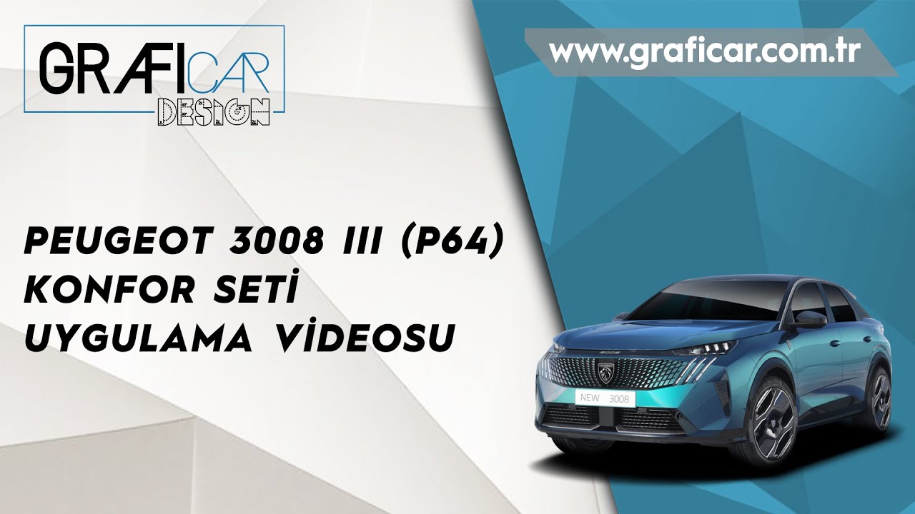 Peugeot 3008 III /P64 Konfor Seti Uygulama Videosu 