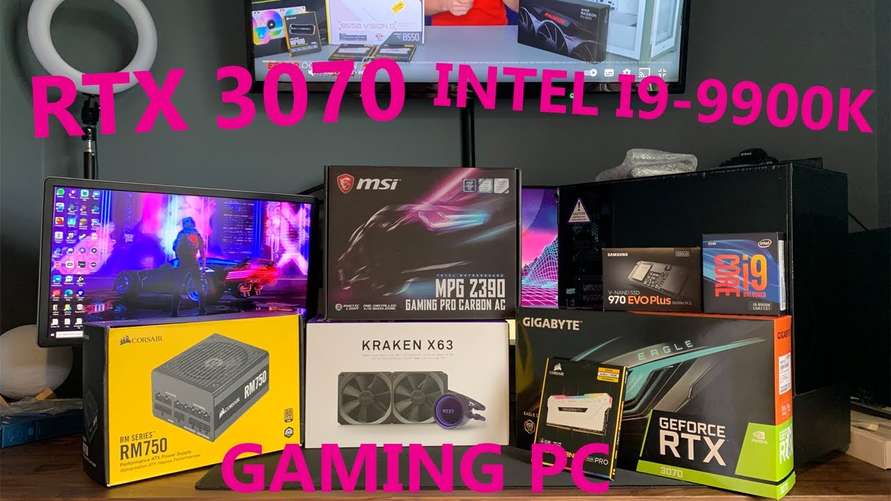 Building my dream computer vlog ( RTX  3070)