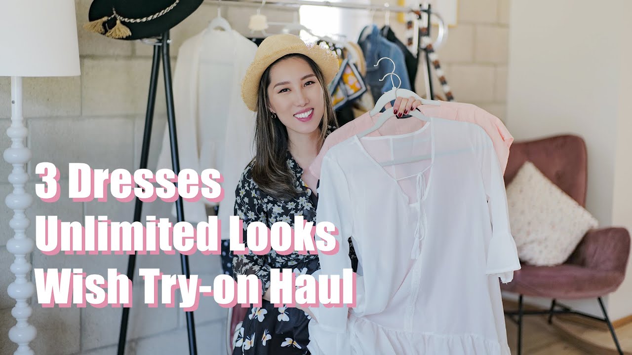 Summer Maternity Outfit Ideas | Three Dresses Unlimited Looks  | Wish Try-on Haul | ChrisHanXoxo