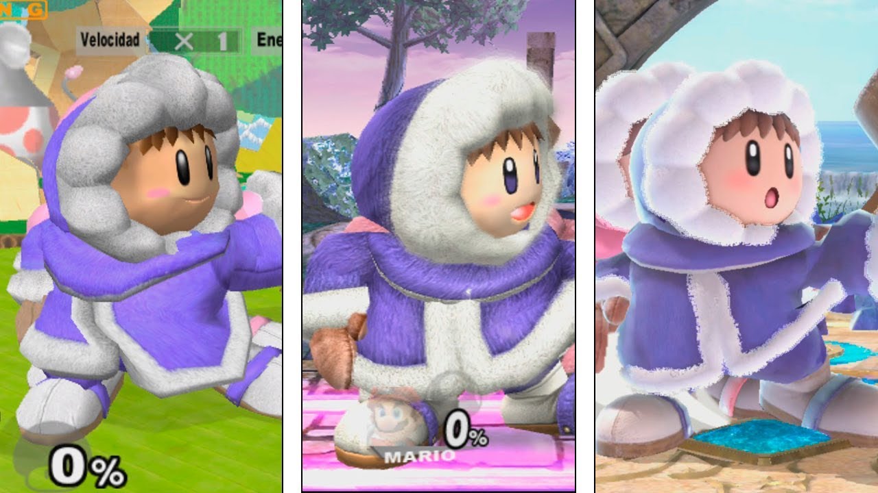 Super Smash Bros Ultimate | Ice Climbers Evolution | 2001-2018