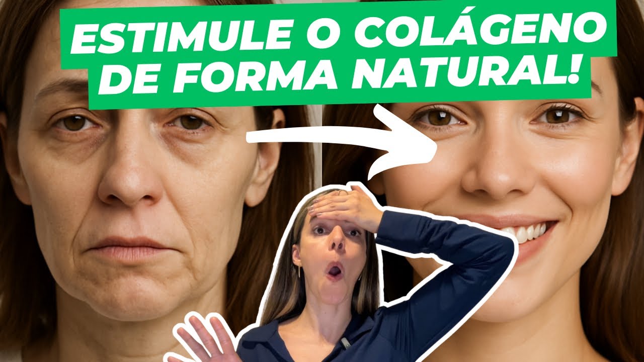 Como Ativar Seu Colágeno Natural e Rejuvenescer de Dentro Pra Fora - Faça o treino comigo!