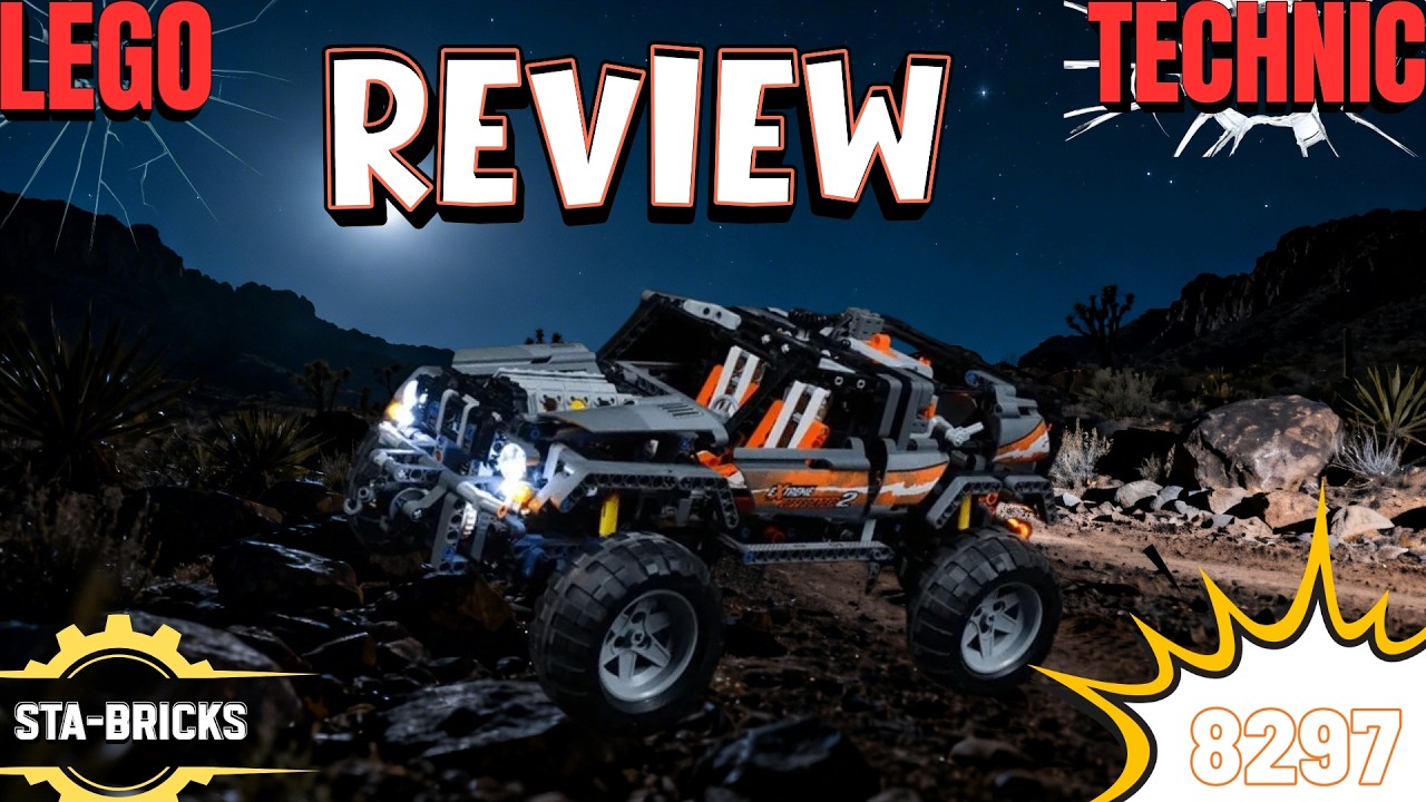 WHAT WE USED TO GET FROM LEGO TECHNIC⚙️- LEGO Technic 8297 ,,Off Roader'' Set Review - STA Bricks