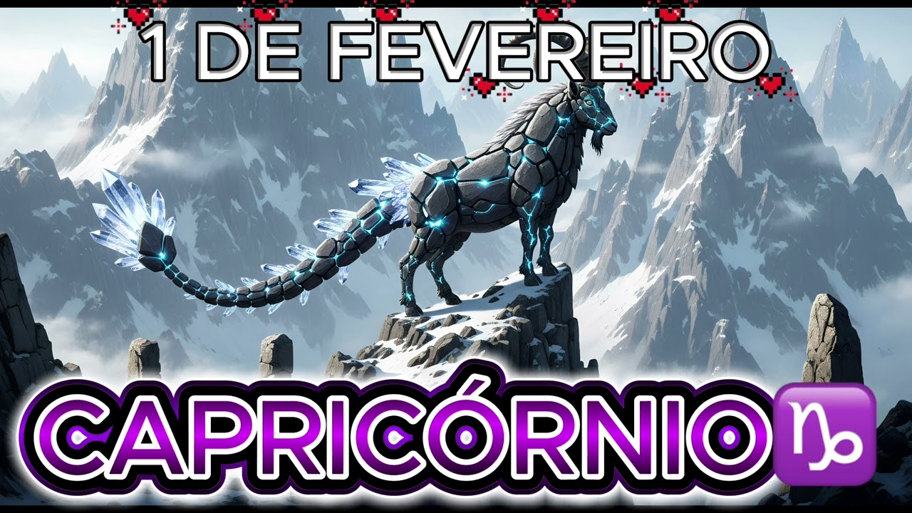 ♑✨CAPRICÓRNIO 1 de fevereiro 2026: Virada de Chave no Amor, Trabalho e Dinheiro