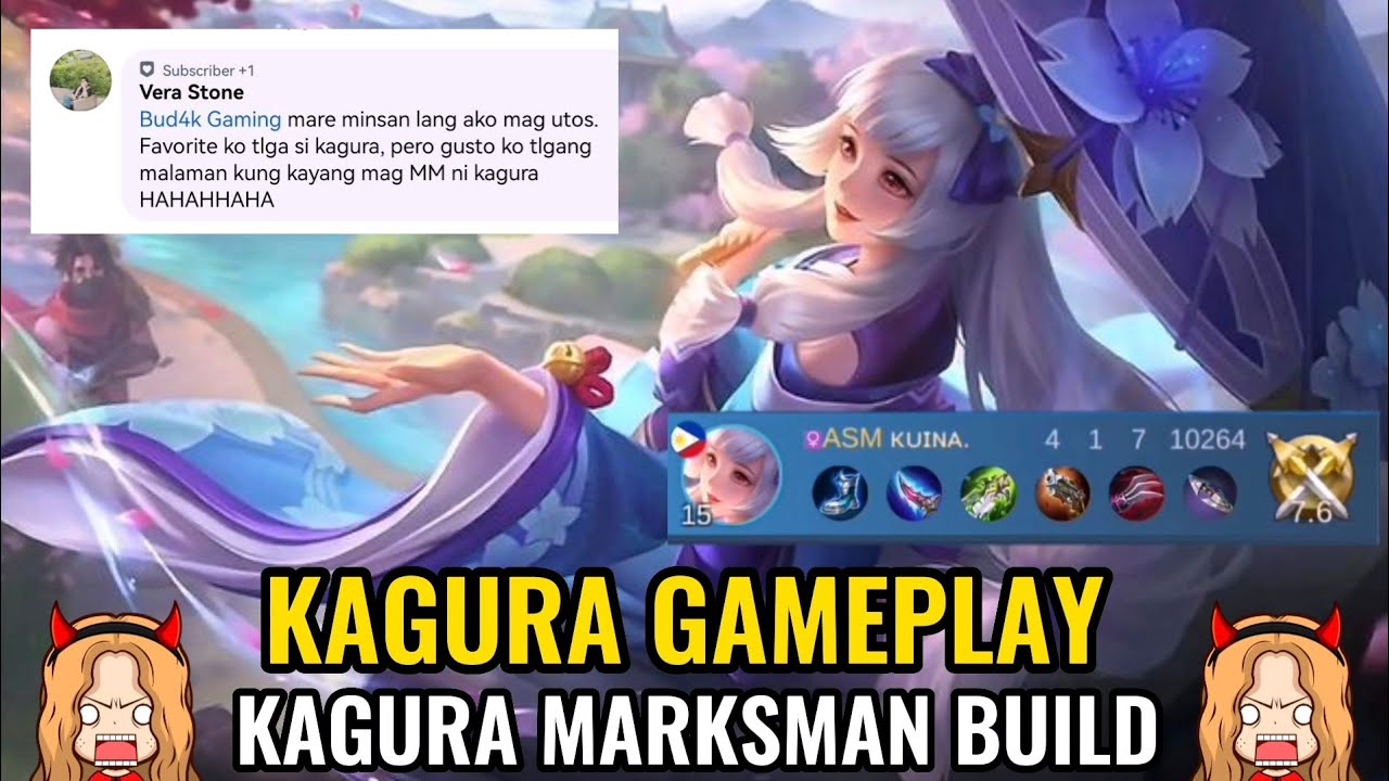Kagura Marksman Build sa Rank Game | Kagura Gameplay