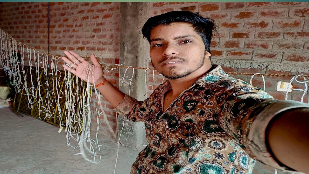 jhalar ki light utarane ke liye jhalar ki light yah katte karte Hain😊#youtube  #jhalarlight #light 