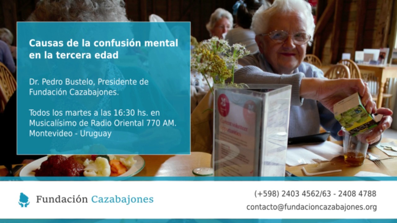 Causas de la confusi&oacute;n mental en la tercera edad - Dr. Pedro Bustelo