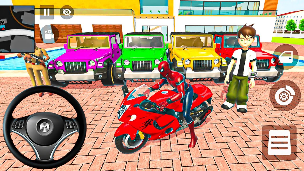 ❄️ Indian Thift Auto BatMan Game 🐝 Superhero Modify 💡Lightning_McQueen🔥Purchase All Car 🏎️ & Bike 🏍️