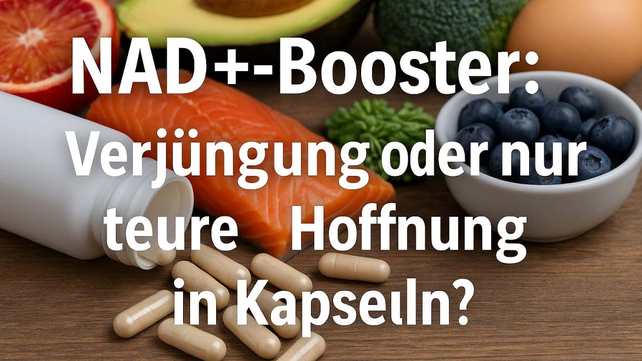 NAD?-Booster: Verj&uuml;ngung oder nur teure Hoffnung in Kapseln?