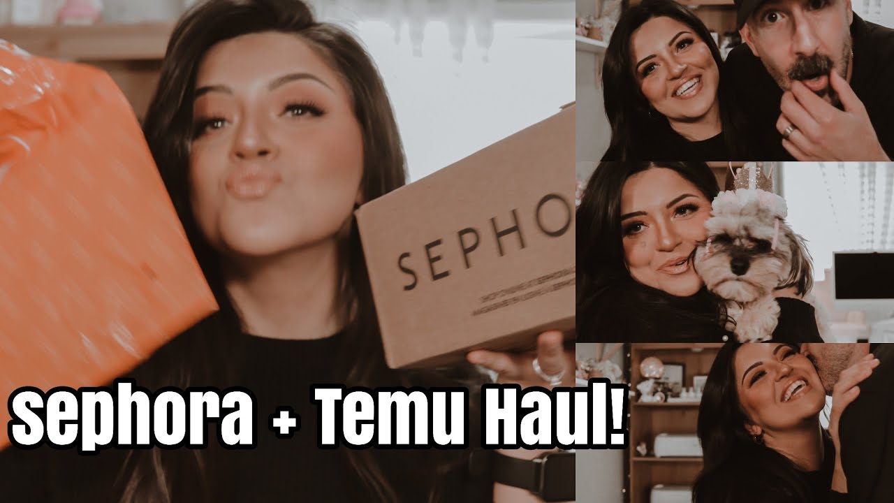 SEPHORA & TEMU HAUL 2024