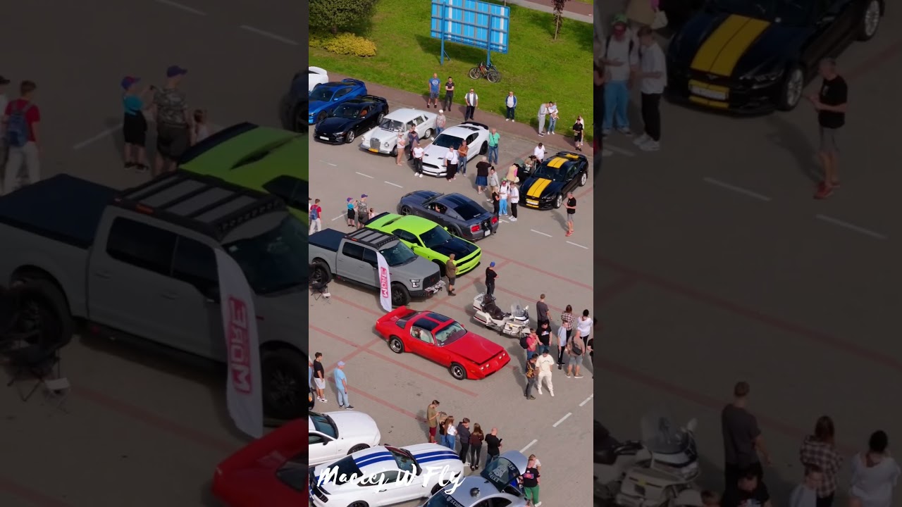 Moto Grill z Ekipą Słupsk Wszyscy jeździli Dla Nikosia#drone #mustang #auto #city #like #subscribe