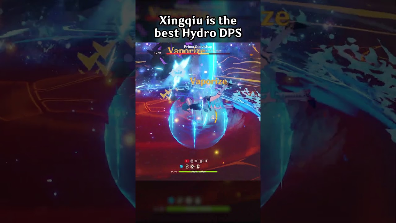 Xingqiu Is the Best Hydro DPS
