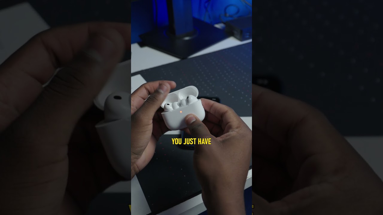 How to put the AirPods Pro 3 in Pair Mode #apple #airpodspro3