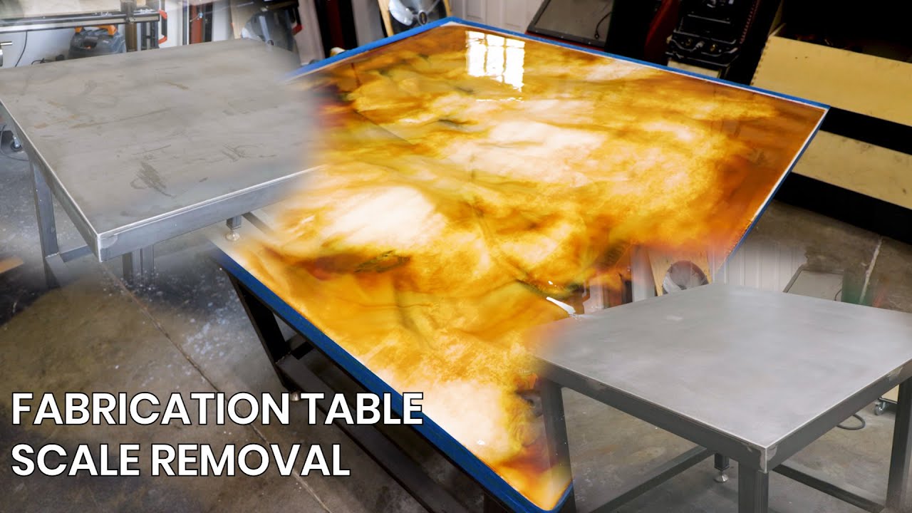 Using Vinegar to removal scale from steel