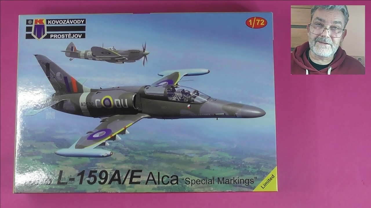 Aero L-159 Alca1:72 KP - Unboxing