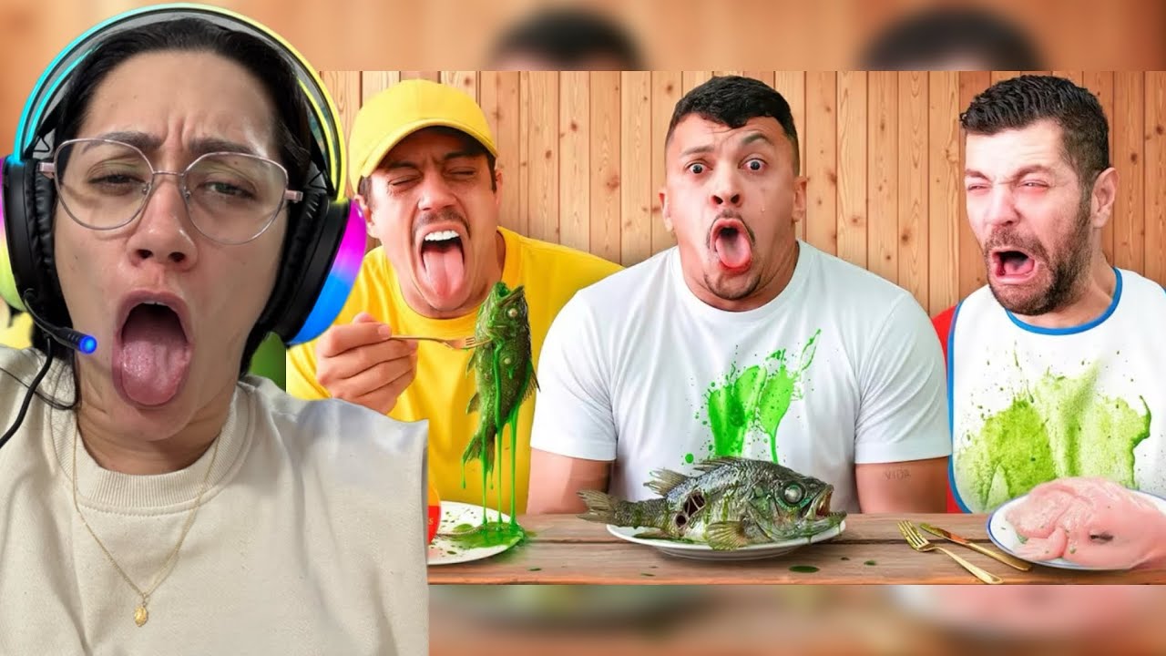PASSEI MAL VENDO ELES PROVAREM O PEIXE MAIS FEDIDO DO MUNDO (surstromming) - React Canal Canalha