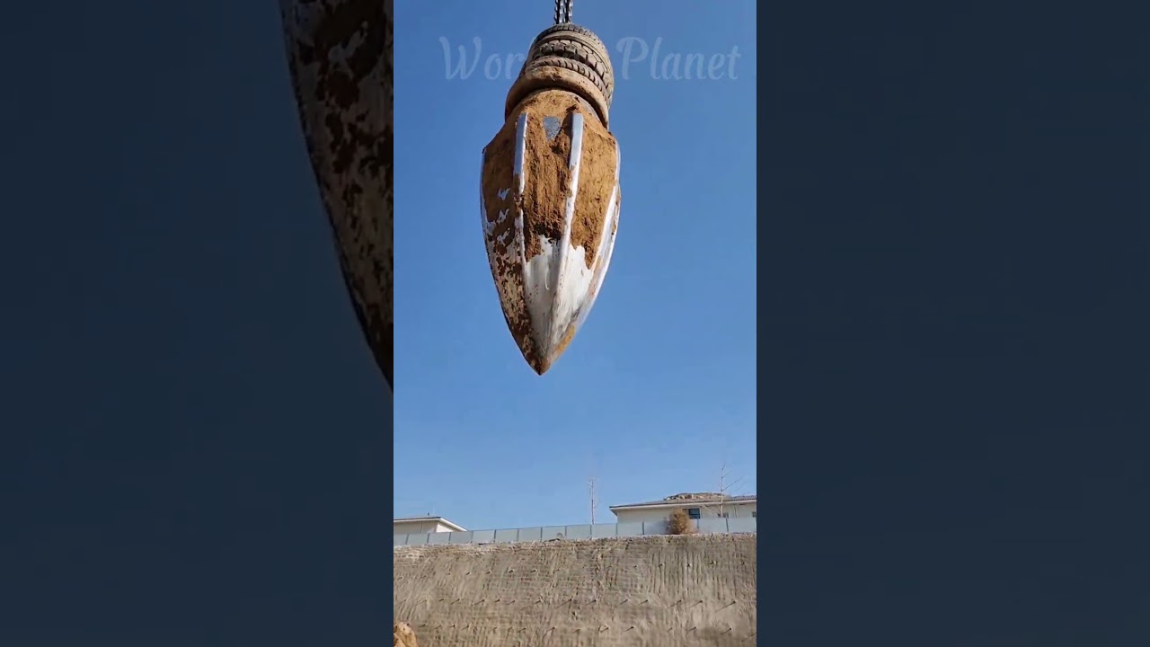 How Conical PILE Tips Penetrate Hard Soil 🏗️