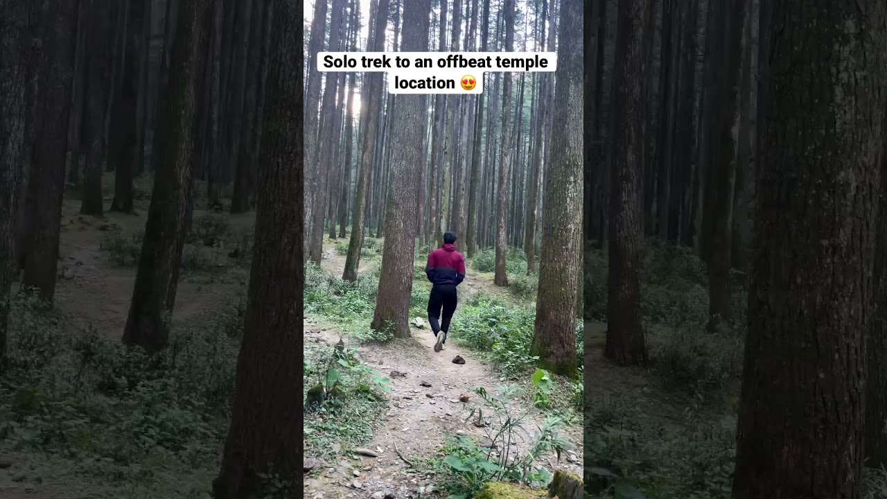 Offbeat travel location in Uttarakhand - Solo Trek - One of the most peaceful spot 😍