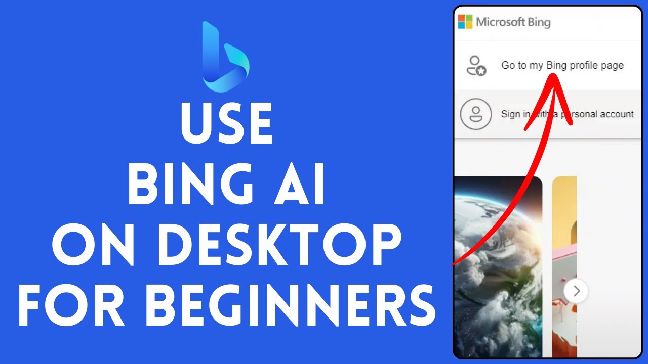 How to Use Bing AI on Desktop For Beginners 2024?