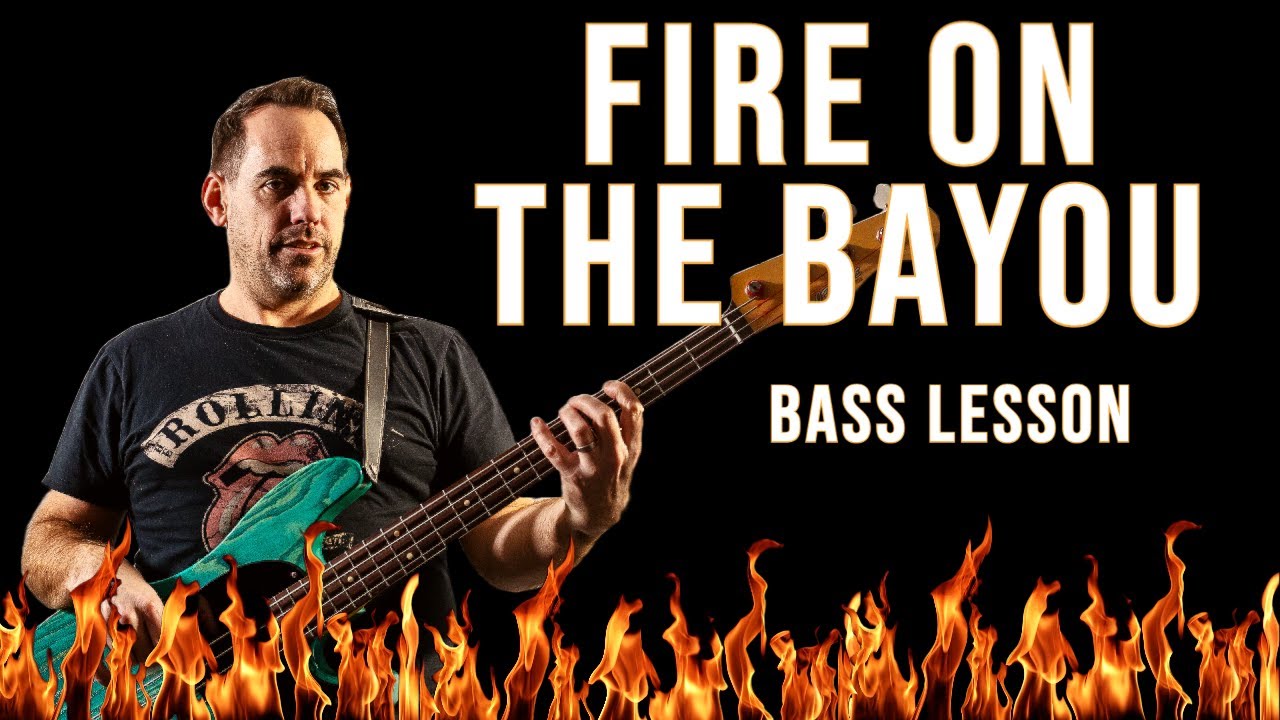 Fire On The Bayou || Learn This FUNKY Meters Bass Line (No.215)