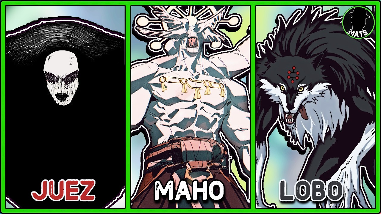 ¡LOS 15 SHIKIGAMIS: DEL MÁS DÉBIL AL MÁS FUERTE en Jujutsu Kaisen!
