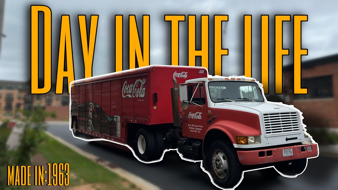 I Drove The OLDEST Coca Cola Truck IN THE WORLD! (Day In The Life #4)