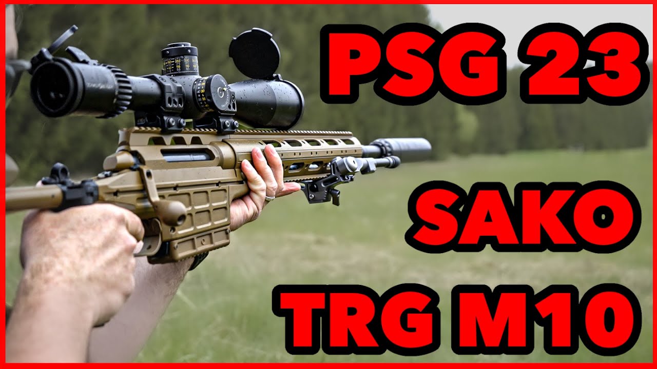 Prickskyttegevär 23 Försvarsmaktens nya långhållare - SAKO TRG M10