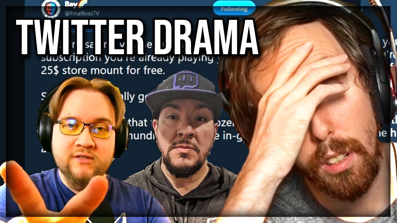 Asmongold Twitter Drama With FinalBossTV And Towelliee (Patch 8.2 Store Mount 
