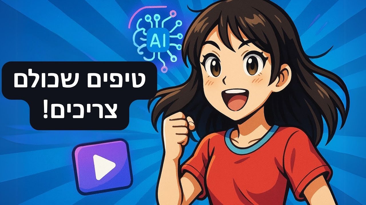 איך ליצור וידאו מטורף בבינה מלאכותית - הטכניקות שאף אחד לא מלמד  AI Video Gen
